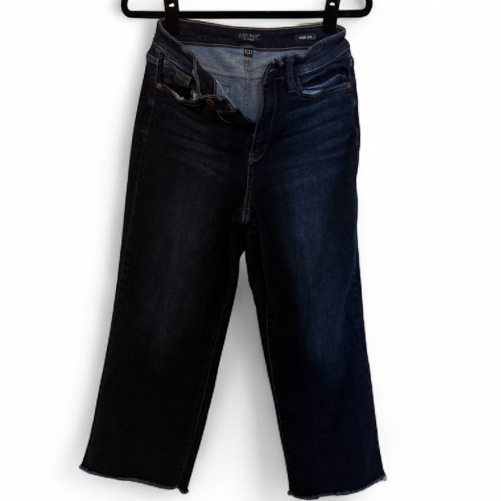 Judy Blue Wide Leg Cropped Denim​​​